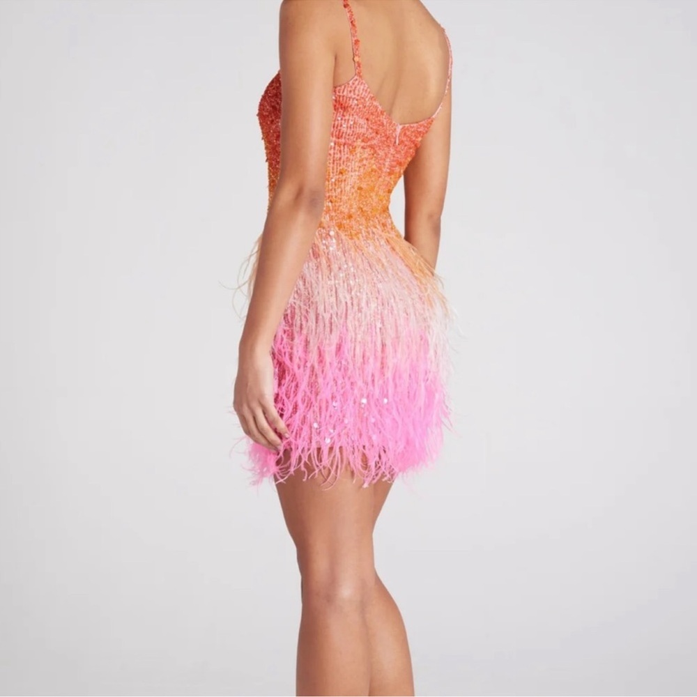 NADINE MERABI Cassie Sunset Dress sz XS NWT - Picture 5 of 11